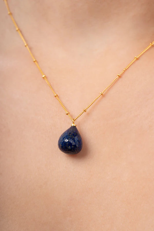 Fedra Navy Blue Pendant