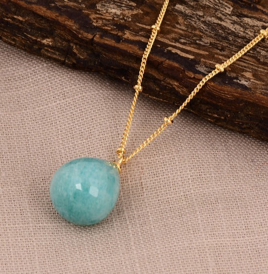 Fedra Turquoise Blue Pendant